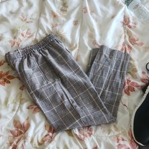 Zara Girls 13-14 Plaid Pants